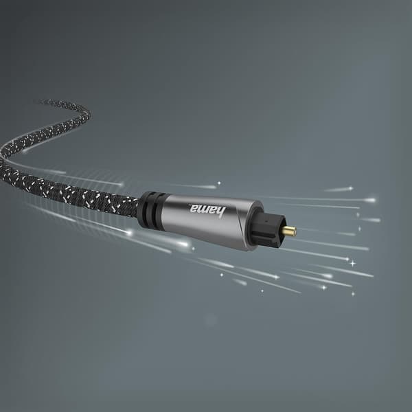 Kabel ODT Metall Svart 3.0m