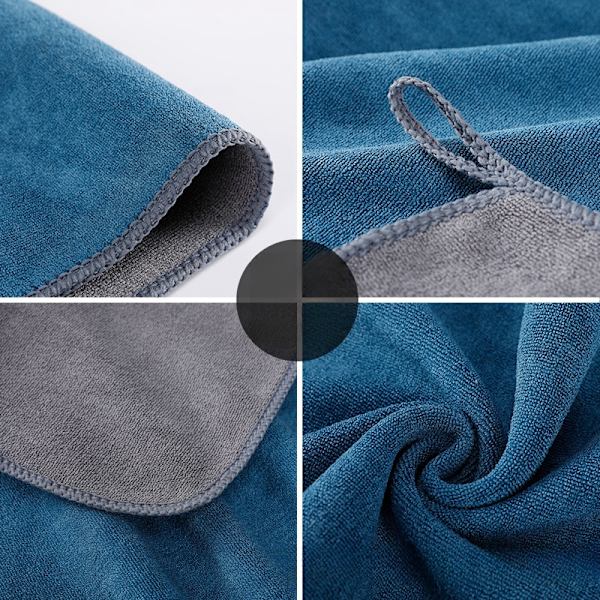 Dubbellagers mikrofiber biltvätthandduk