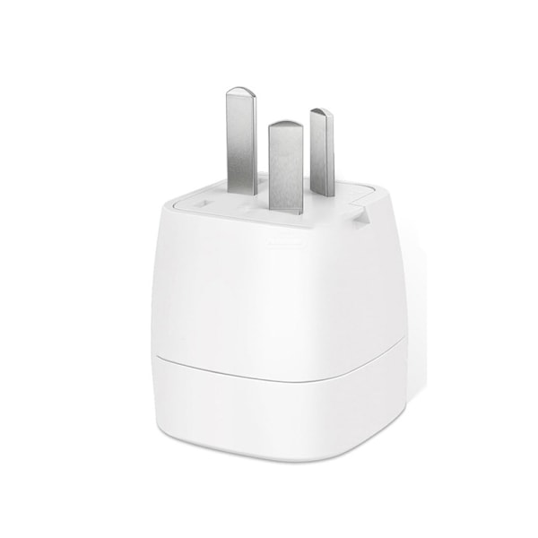 EU till Kina Reseadapter - Vit, Kompakt och Pålitlig