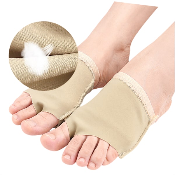 Mellemfodspuder et par model 2 Beige