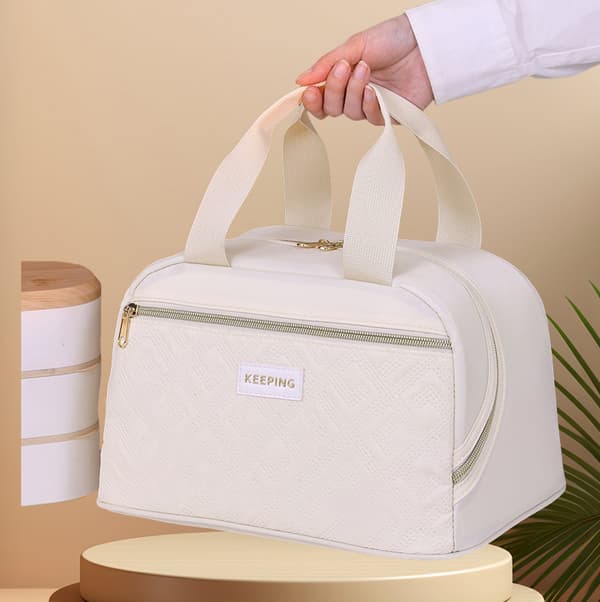Isoleret Madpakke til Arbejde Beige Beige