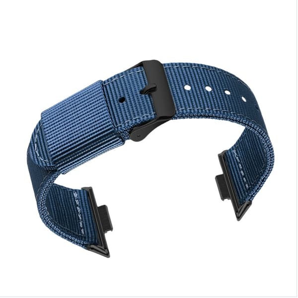 Stilfuld nylonrem til Huawei Fit 3/4/4 Pro Blue Blue