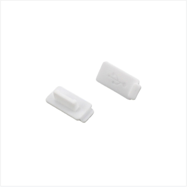 Dammskydd för USB-C-portar, 4-pack White White