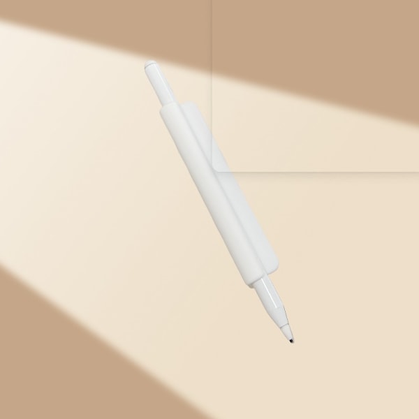 Silikone blyantholder til Apple Pencil (USB-C) Hvid