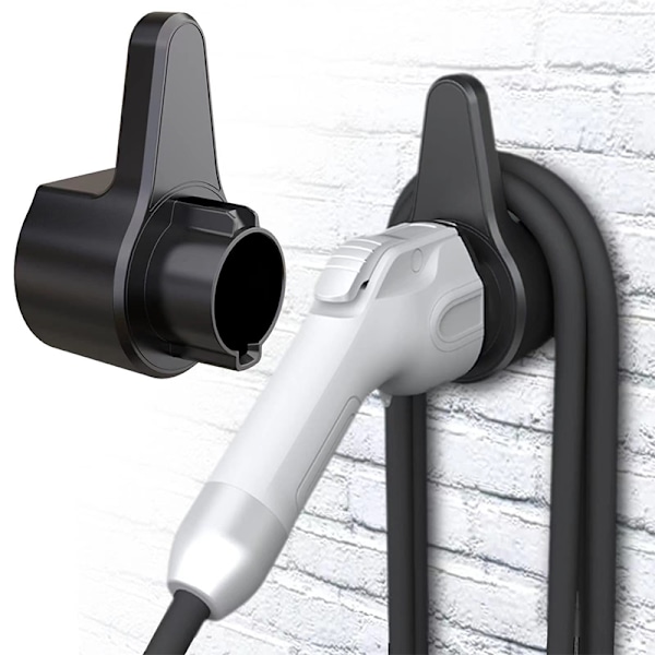 Holder til Type 2 EV-oplader - Sikker vægmontering til europæiske stik