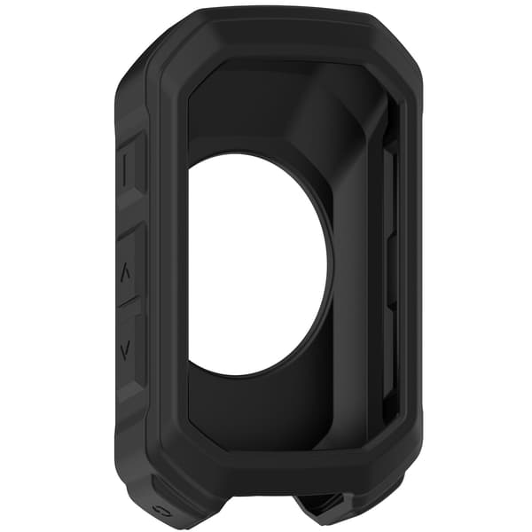Silikonebeskyttelsesetui til Garmin Edge MTB - Optimal beskyttelse til din cykelcomputer Black Black