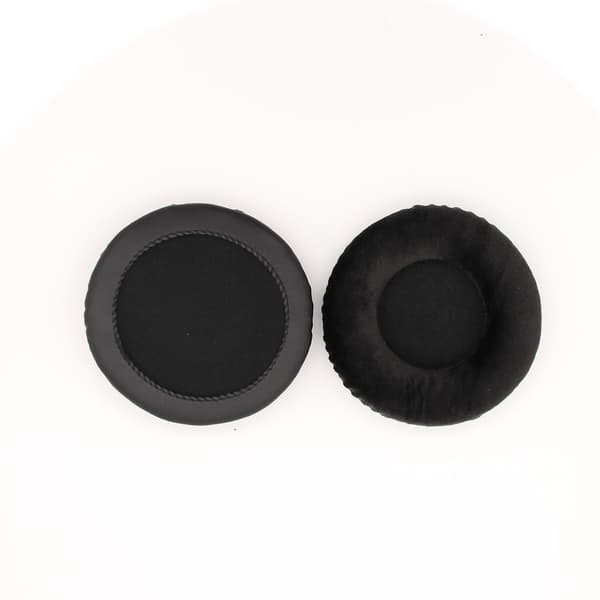 Svarta öronkuddar i sammet för Audio-Technica hörlurar - 2-pack