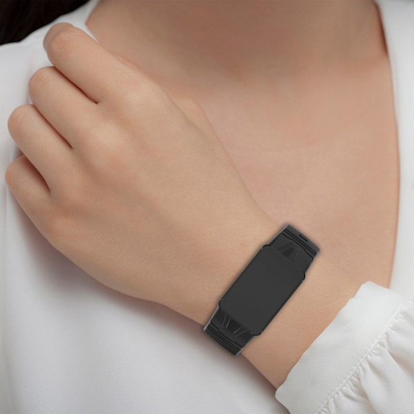 WHOOP 4.0 Band Integrerat Armband - Svart Silikon