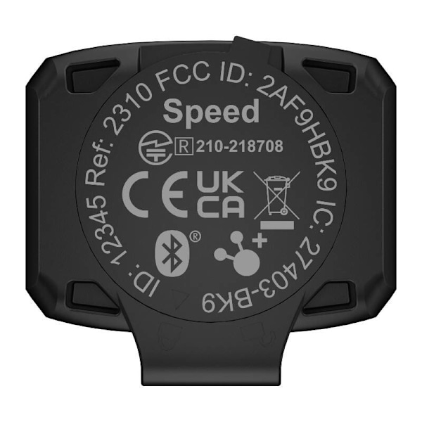 Nopeussensori Coospo BK9S, joka on yhteensopiva Wahooon, Garminin, Brytonin jne.