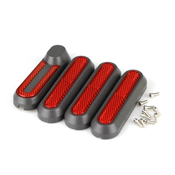 Xiaomi M365/PRO2 Scooter Sidodekoration Överdrag 4st Red Red