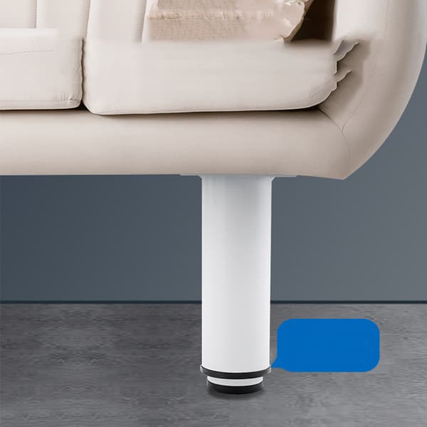 Justerbara möbelhöjare - Skåpsben 4-pack White S White S
