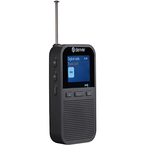 Radio DAB+/FM Pocket-modell Laddbart batteri DAH-126