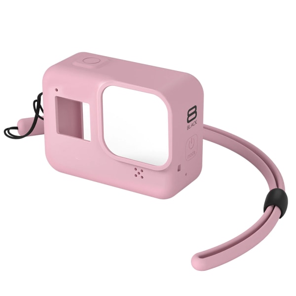 Silikone etui og tilbehør til GoPro Hero 8 Sort - pink