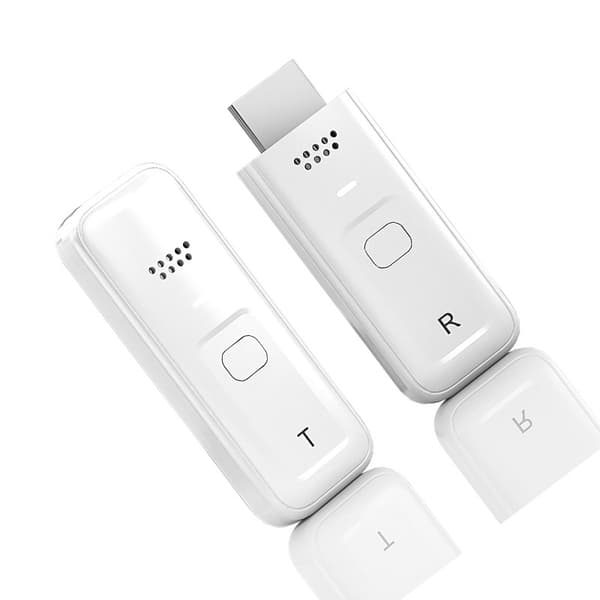 Trådløst HDMI Video Transmitter og Receiver Kit, 1080P Plug & Play White White
