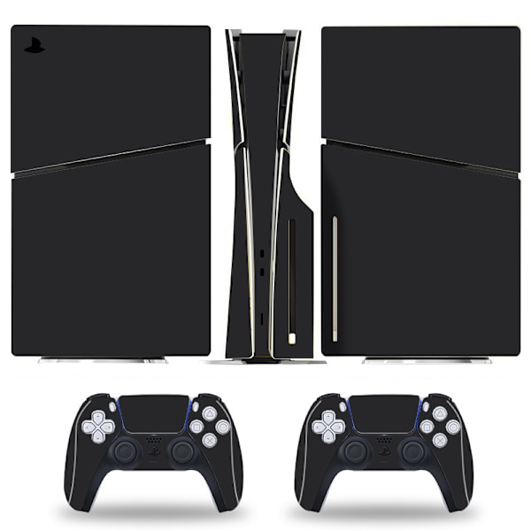 Skin Stick Protective Skin til PS5 Slim Console Sort