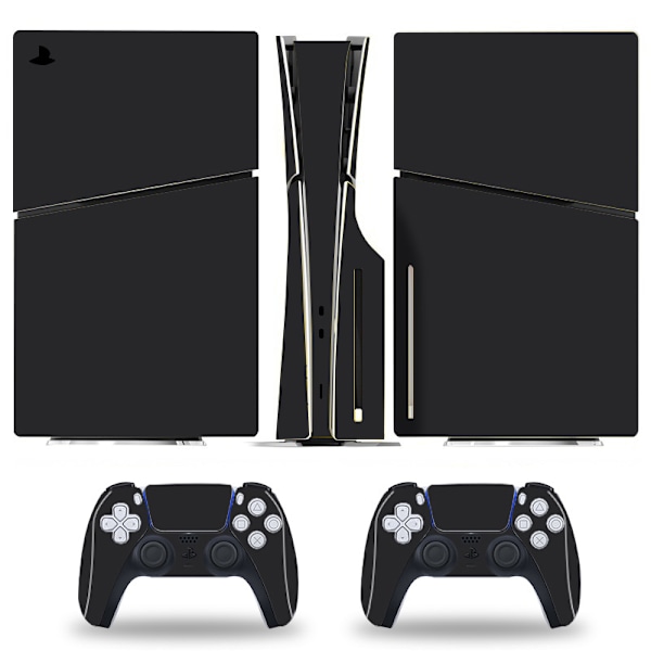 Skin Stick suojaava iho PS5 Slim -konsoliin Musta