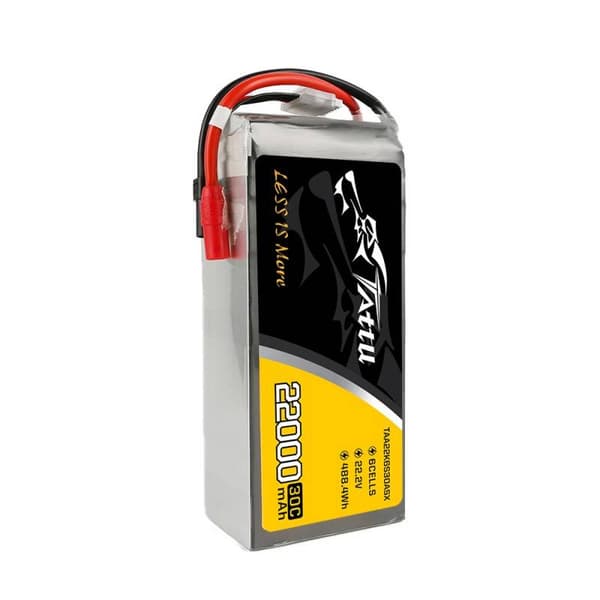 Batteri Tattu 22000mAh 22,2V 30C 6S1P LiPo AS150+XT150