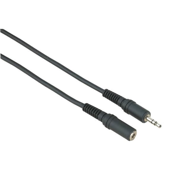 R 3,5mm Förlängningskabel 2,5 m Hane-Hone
