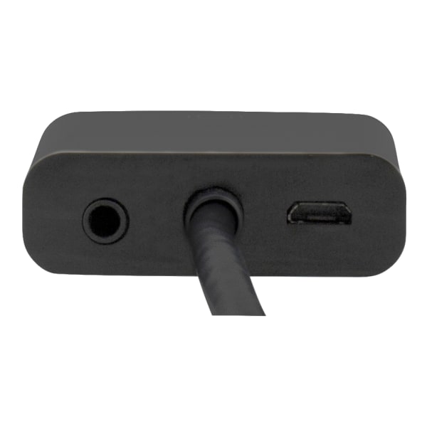 HDMI to VGA + audio adapter, 19-pin ma - 15-pin fe and 3.5mm
