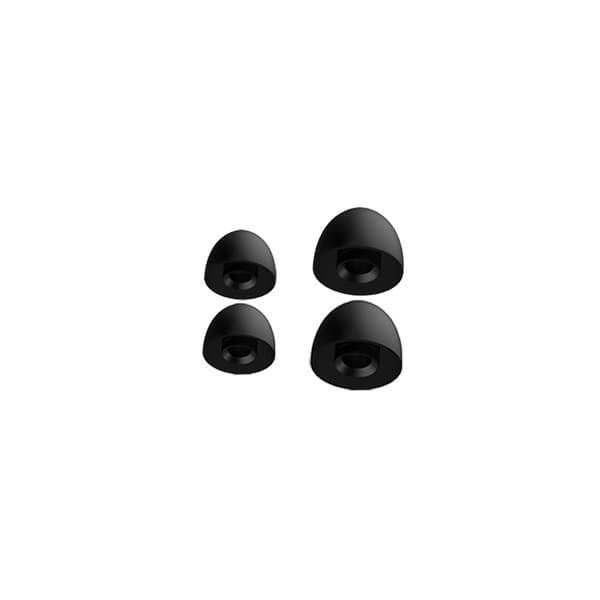 Støjreducerende ørepropper - Vandbølge design for rolig søvn Silver + Black Silver + Black