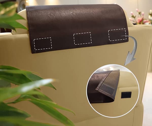 Nacköverdrag/Skydd för Fåtölj Brown Brown