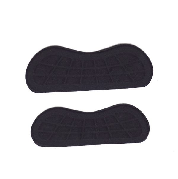 Skridsikre hælpuder - 2 par Black Black