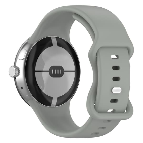 Silikoninen ranneke Google Pixel Watch -kellolle - 41 mm Grey Grey