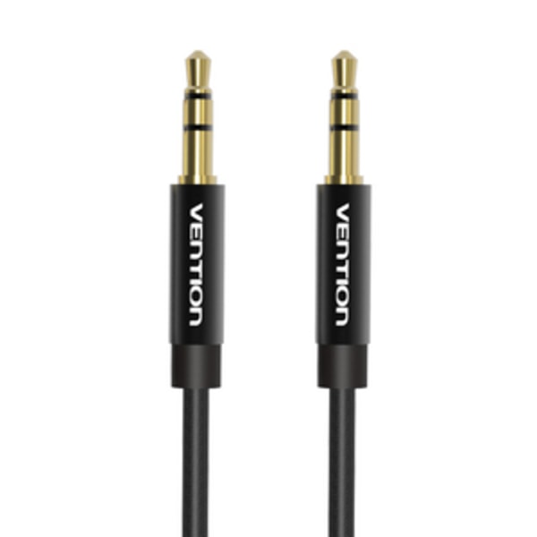 Kabel Audio 3,5 mm mini jack Vention BAGBG 1,5 m Sort