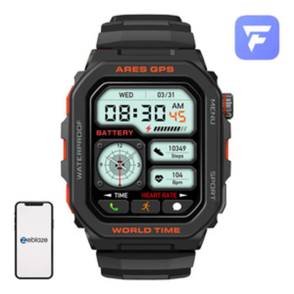 Zeblaze Ares GPS smartwatch (sort)