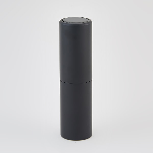 Mini genopfyldelig parfumeflaske 2-pak Sort 10 ml