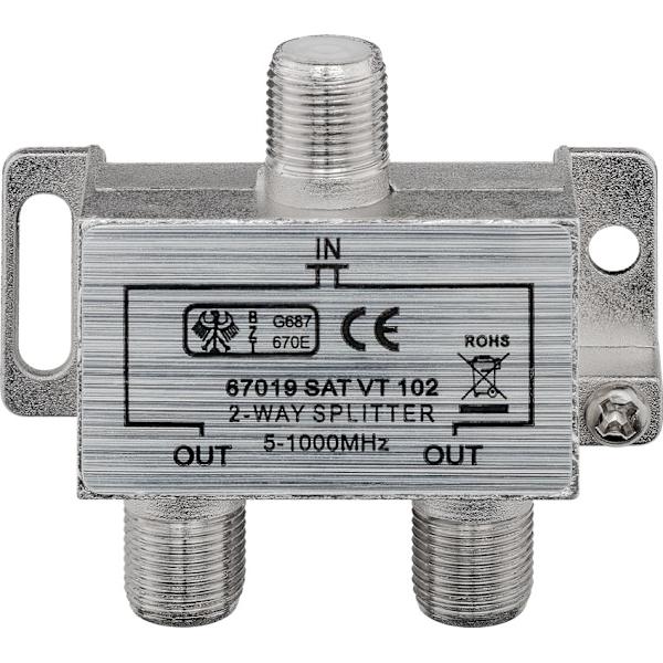 Terrestrisk splitter, 2 utgångar