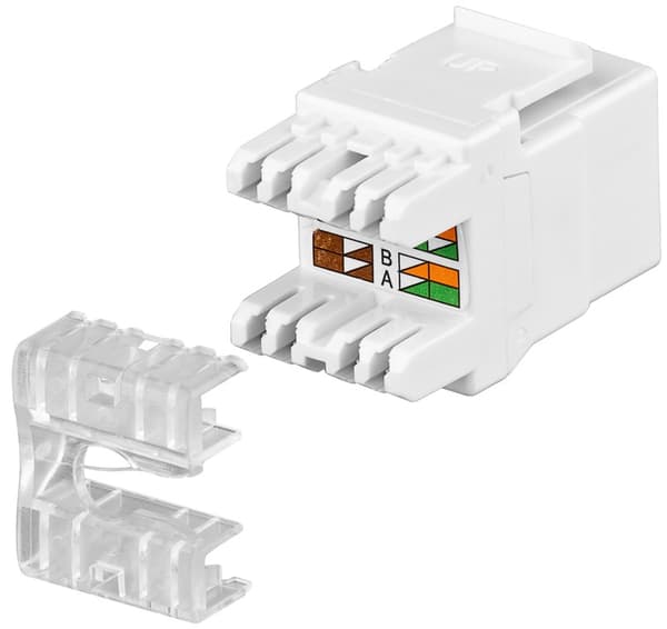Keystone-moduuli RJ45 CAT 5e, UTP, 100 MHz