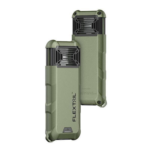 Bærbar 2-i-1 Mosquito Repellent Flextail Max Repel S (grøn)