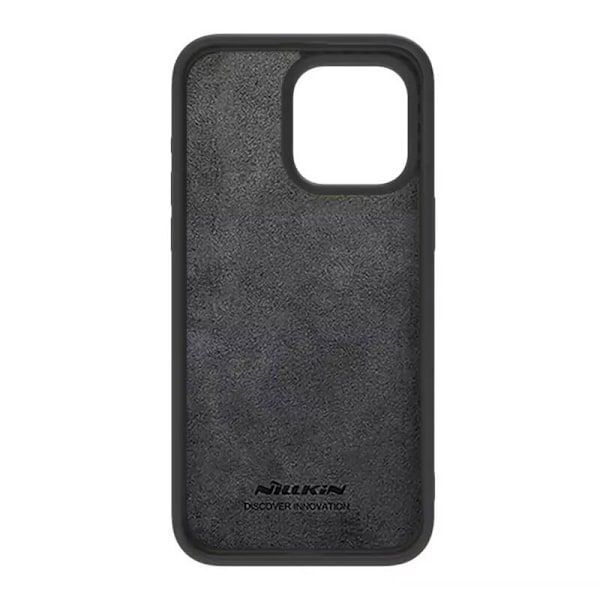 Nillkin CamShield Silky Silikonfodral för iPhone 15 Pro (klassisk svart))