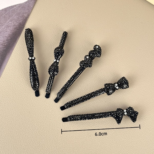 Bangs clips hårspännen för lugg 3-delad model 1
