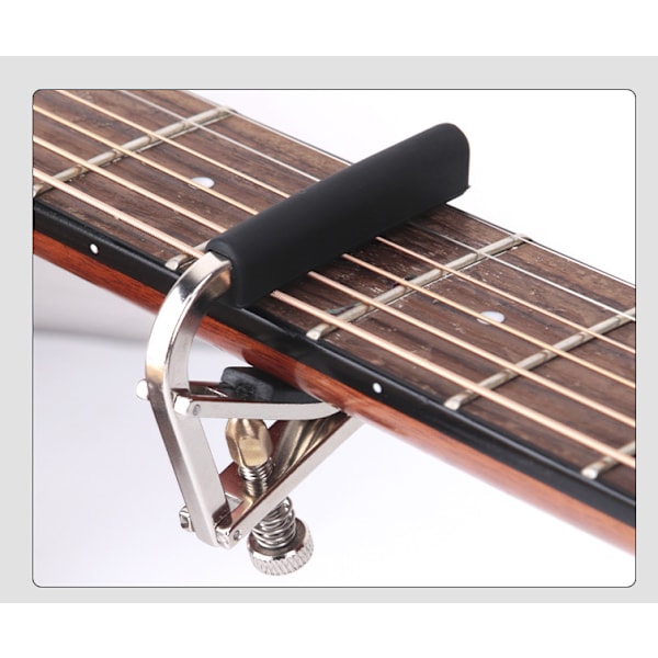 Guitar Capo i aluminiumlegering - Hold dig stemt med præcision