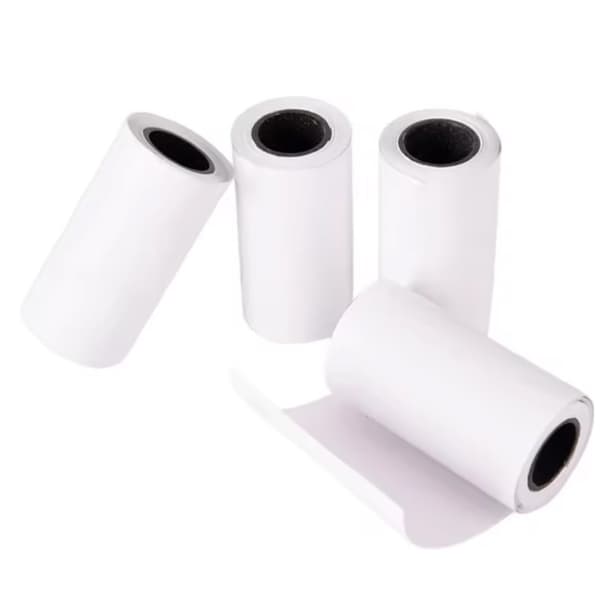 5 rullar 58mm termiskt papper för skrivare - 57x40MM kvittopapper (9,5 meter)