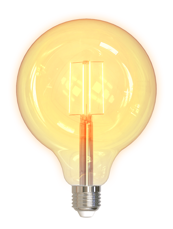 SMART HOME FILAMENT LED-lampa, E27, Dimbar, 1800K-6500K