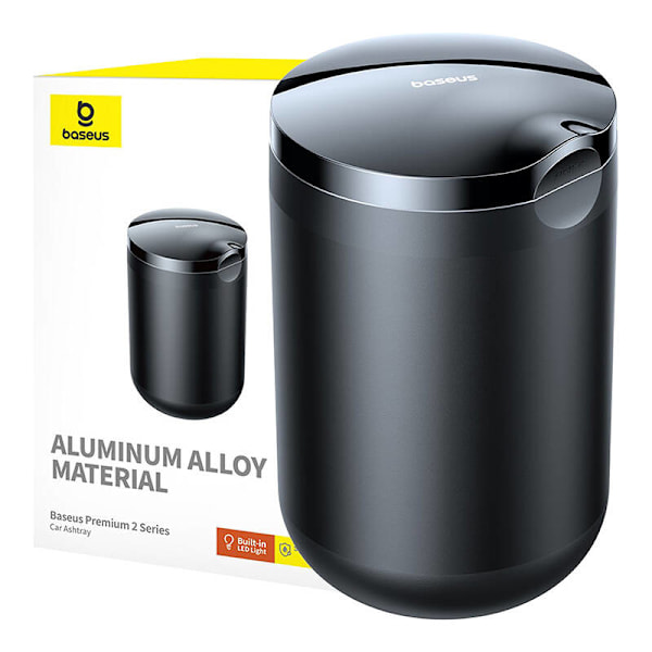 Bilaskebæger Baseus Premium 2 (sort)