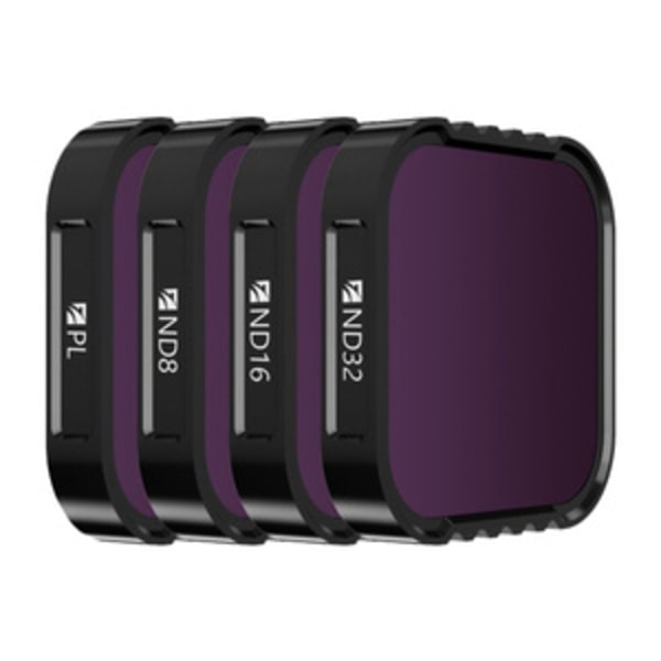 Filterset Freewell 4K Standard Day för GoPro HERO 9/10/11/12 Svart (4-pack)