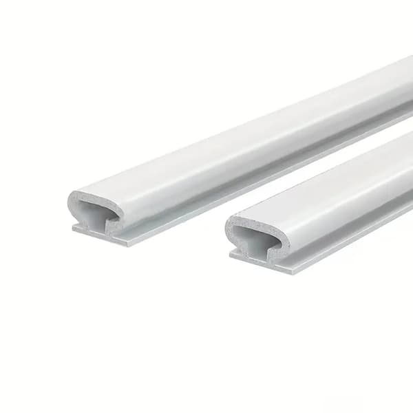 TPE-dörrtätningslist, 10 meter rulle White White