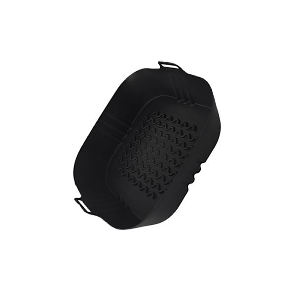Återanvändbar silikonbakplåt för Air Fryer Svart