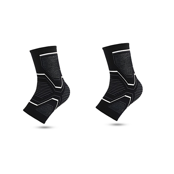 Sports Ankelstøtte, Sort (1 par) L