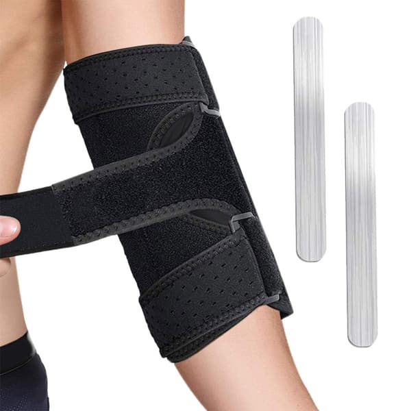 Justerbart armbågsskydd för sport och skadeåterhämtning