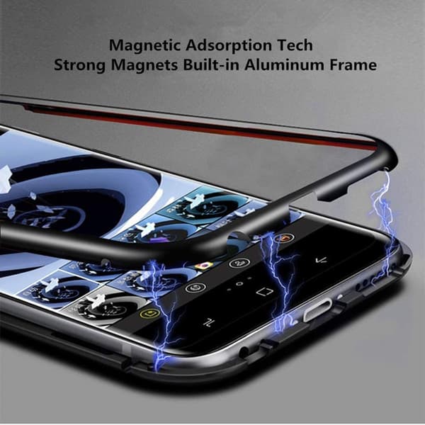 Mobilcover dobbeltsidet hærdet glas XiaoMi Redmi Note7 / 7Pro - Sort