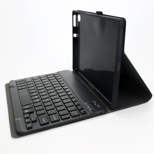 Sort Bluetooth-tastaturcover til Lenovo M10 Plus 10,3-tommer