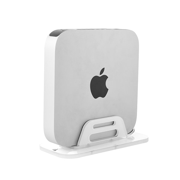 Väggfäste och bordsställ för Mac Mini, router, TV-box