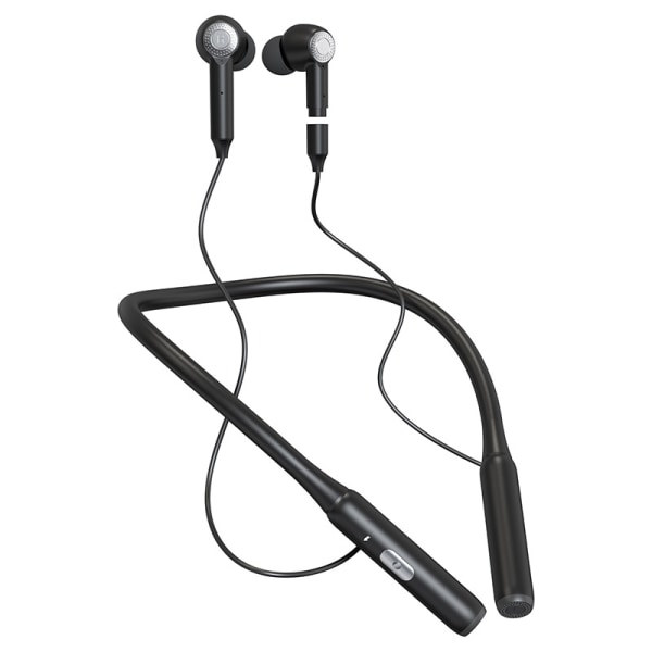 Trådløse sportshovedtelefoner med en jumper Bluetooth 5.3 Sort