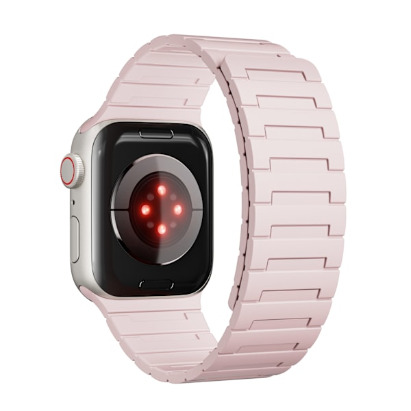 Magnetisk slingrem för Apple Watch (42/44/45/49 mm) - EU-patent Rosa