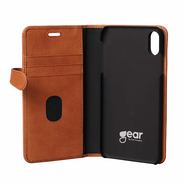 BUFFALO Mobilfodral 3 Kortfack Cognac - iPhone XS Max